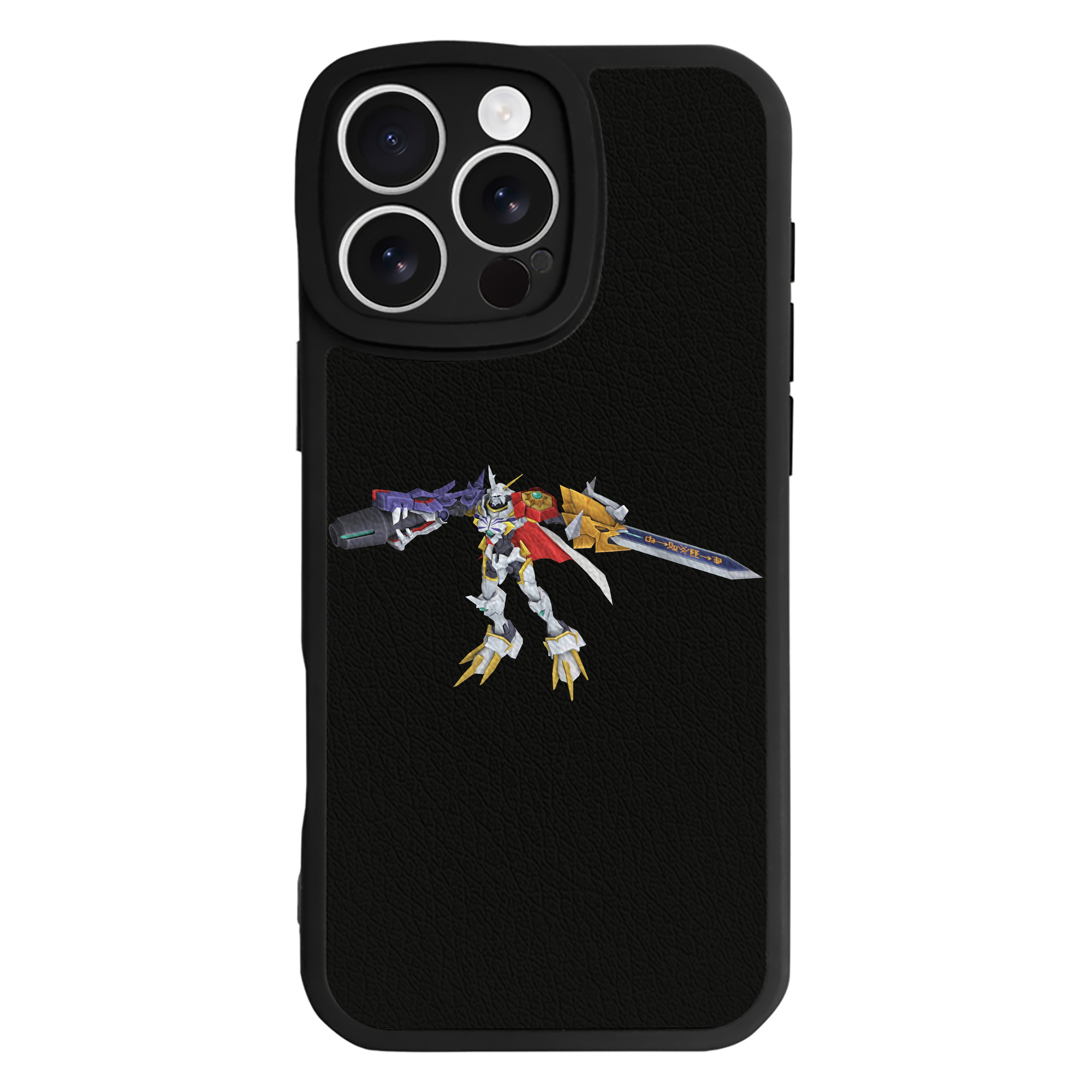 （画像用） Digimon デジタルモンスター/デジモン 【iPhone 16シリーズ対応】シリコンスマホケース（レザー調） 材質：シリコン